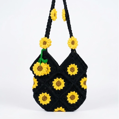Handmade crochet bag Secondary